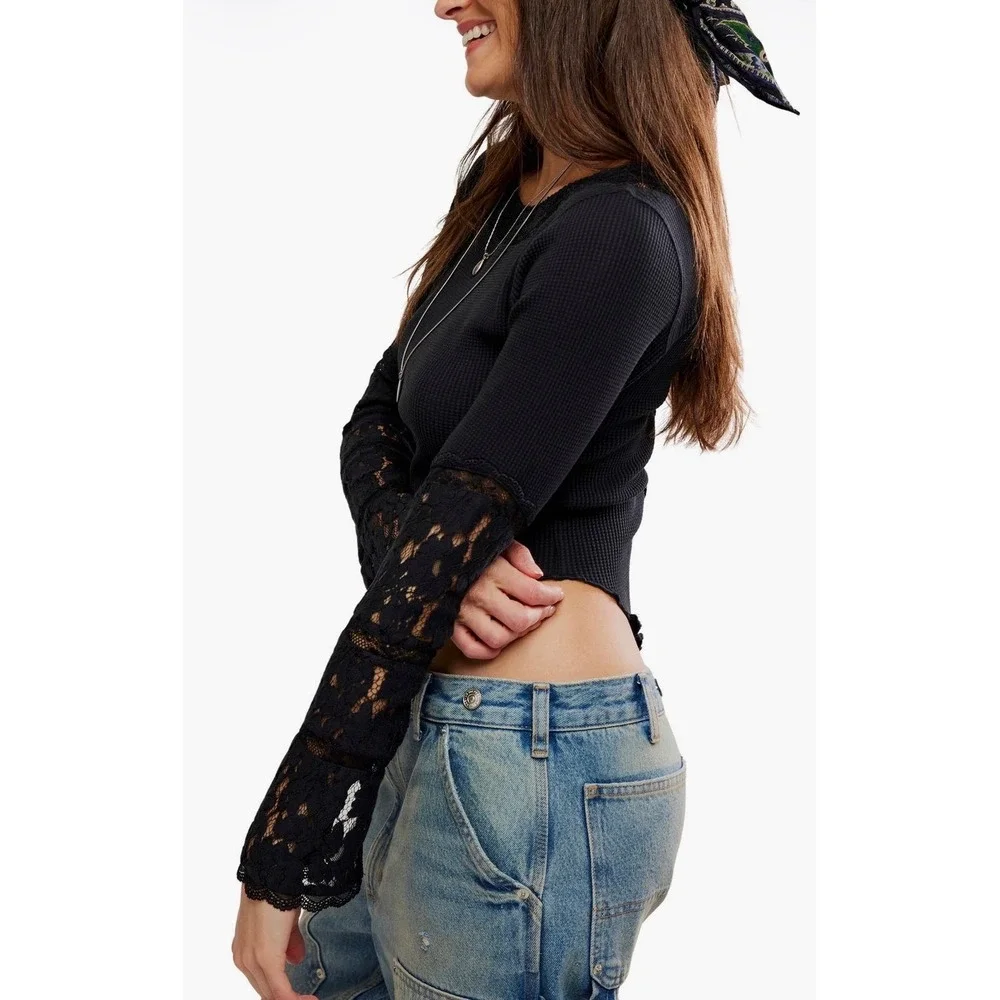 Free People amber lace